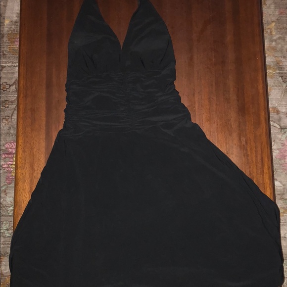 White House Black Market Halter Cocktail Dress - Picture 2 of 6